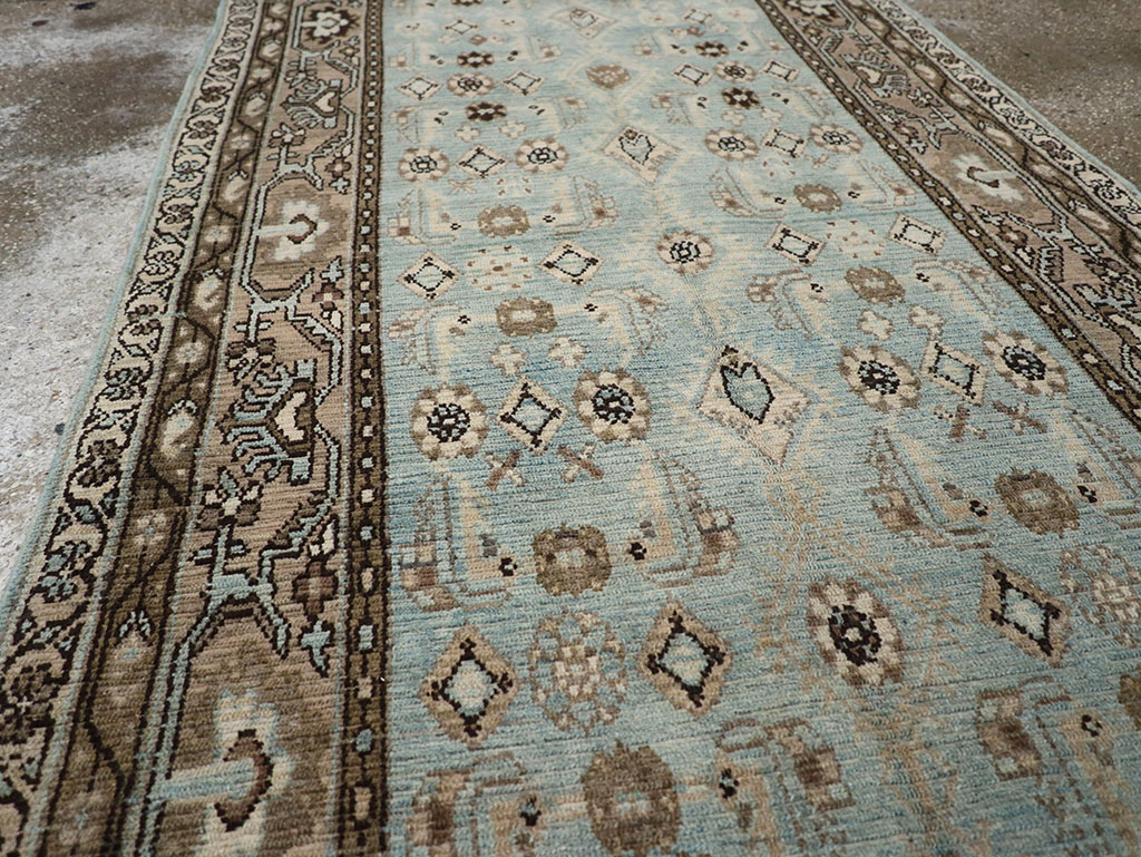 Vintage Persian Malayer Runner, No.32755 - Staging