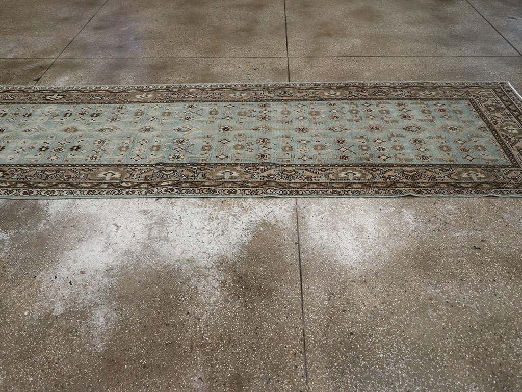 Vintage Persian Malayer Runner, No.32755 - Staging