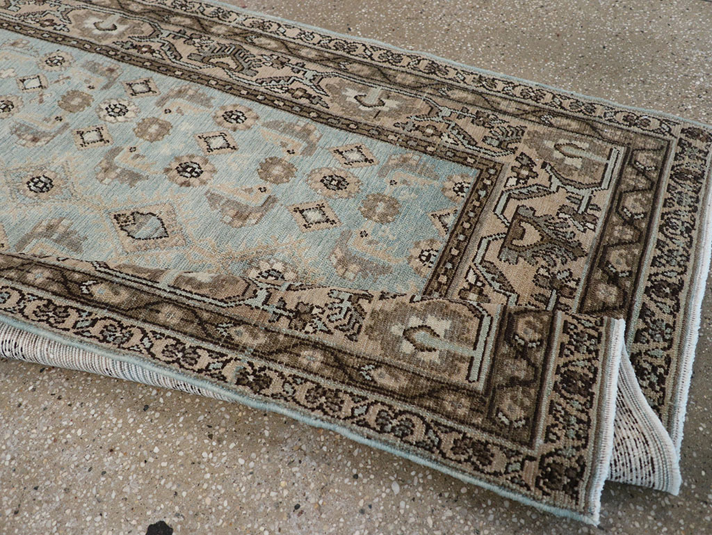 Vintage Persian Malayer Runner, No.32755 - Staging