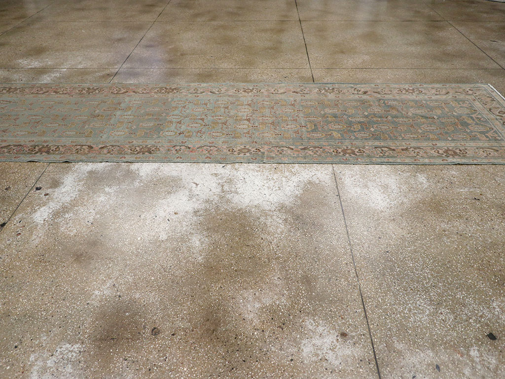 Vintage Persian Malayer Long Runner (Pair: 1 of 2), No.32756 - Staging