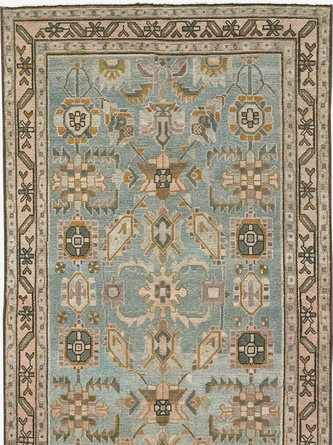 Vintage Persian Malayer Long Runner, No.32757 - Staging