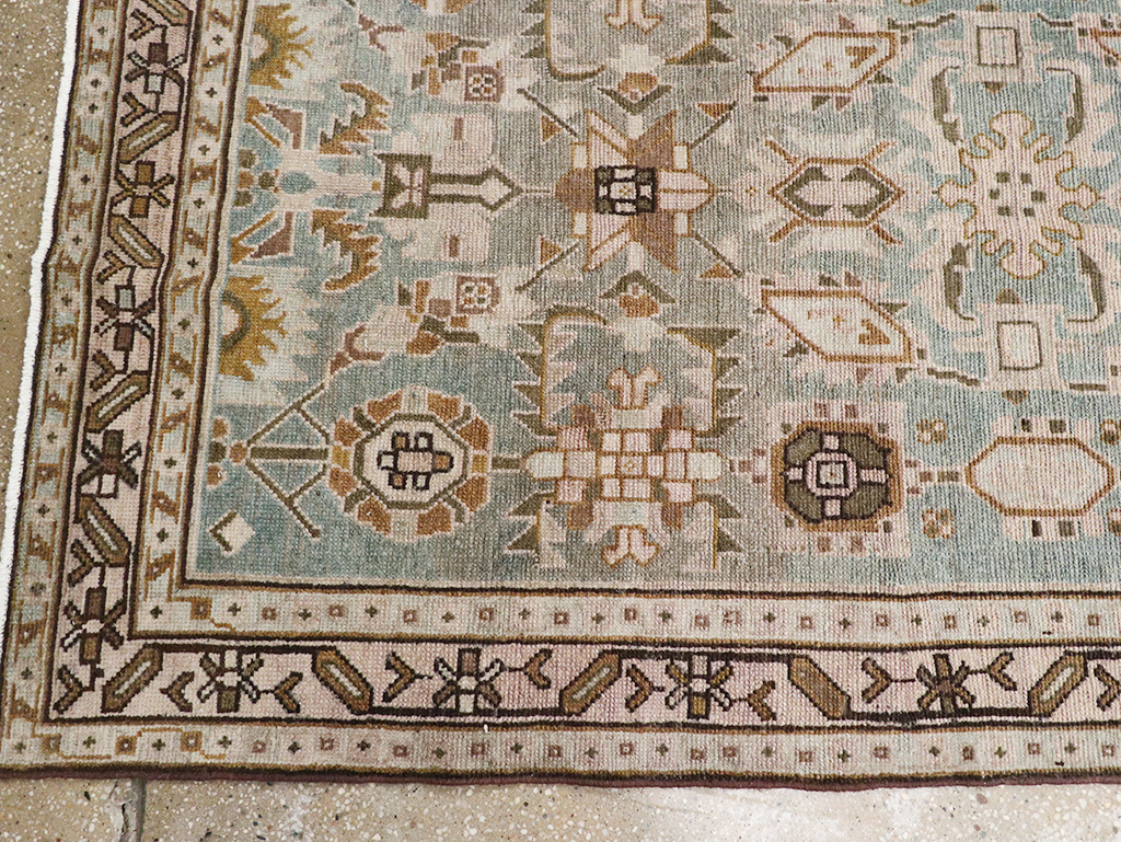 Vintage Persian Malayer Long Runner, No.32757 - Staging