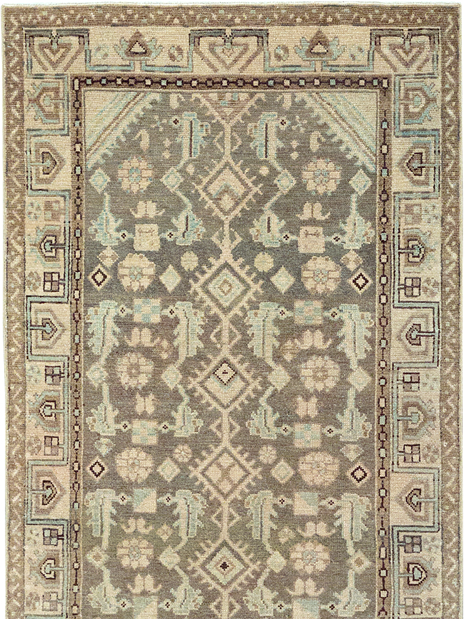 Vintage Persian Malayer Runner, No.32758 - Staging