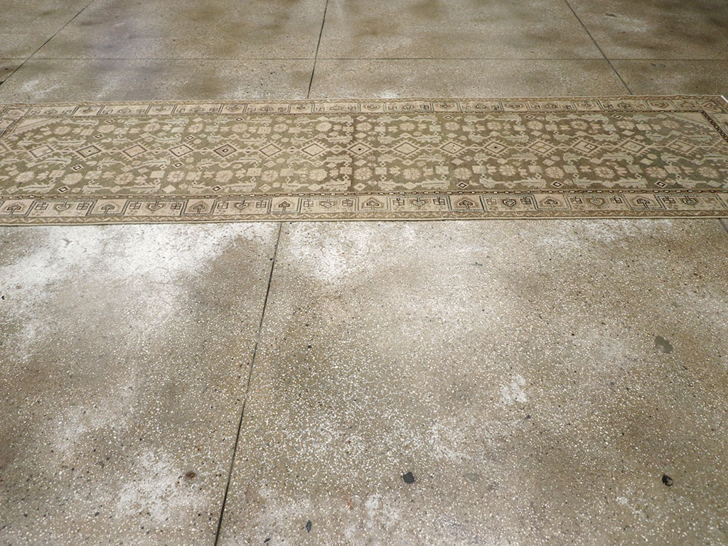 Vintage Persian Malayer Runner, No.32758 - Staging