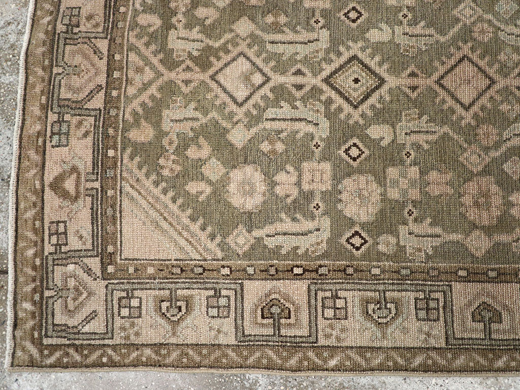 Vintage Persian Malayer Runner, No.32758 - Staging