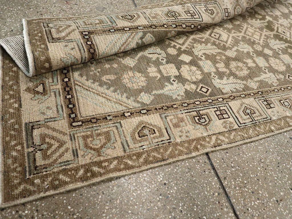 Vintage Persian Malayer Runner, No.32758 - Staging