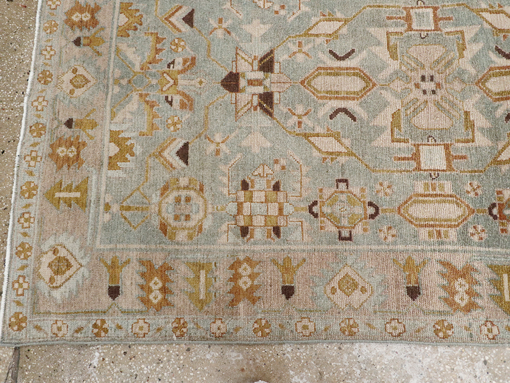 Vintage Persian Malayer Long Runner, No.32759 - Staging