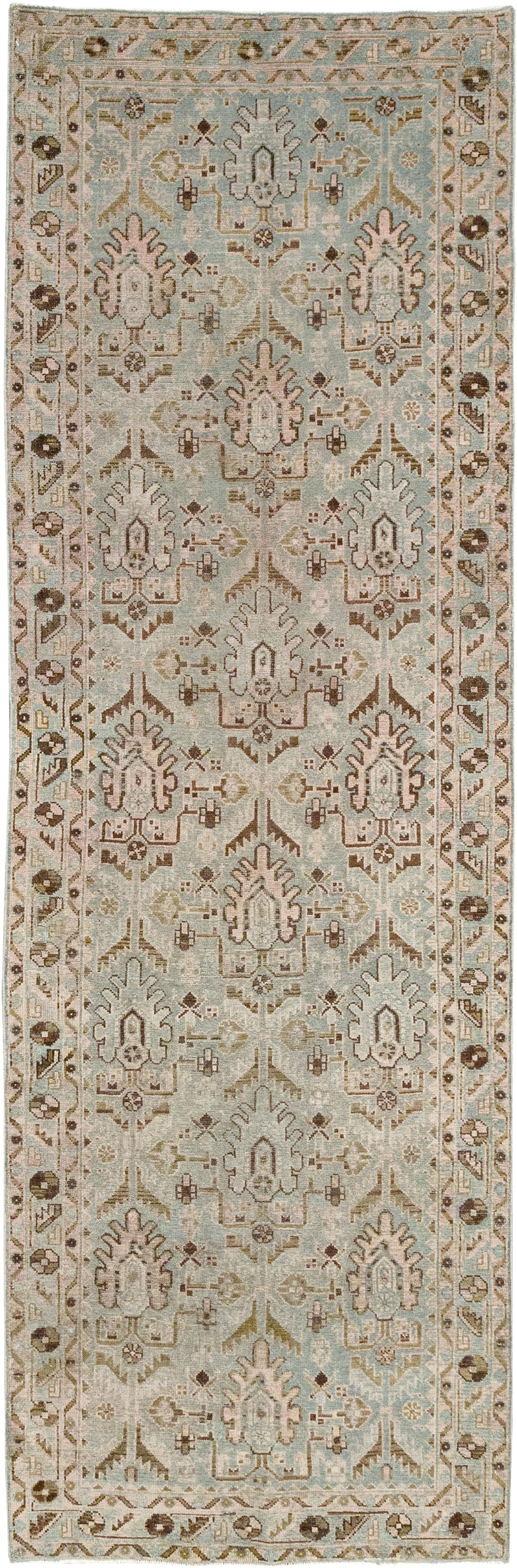 Vintage Persian Malayer Runner, No.32761 - Staging