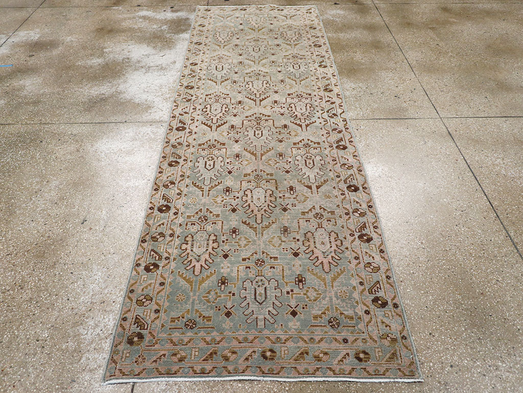 Vintage Persian Malayer Runner, No.32761 - Staging