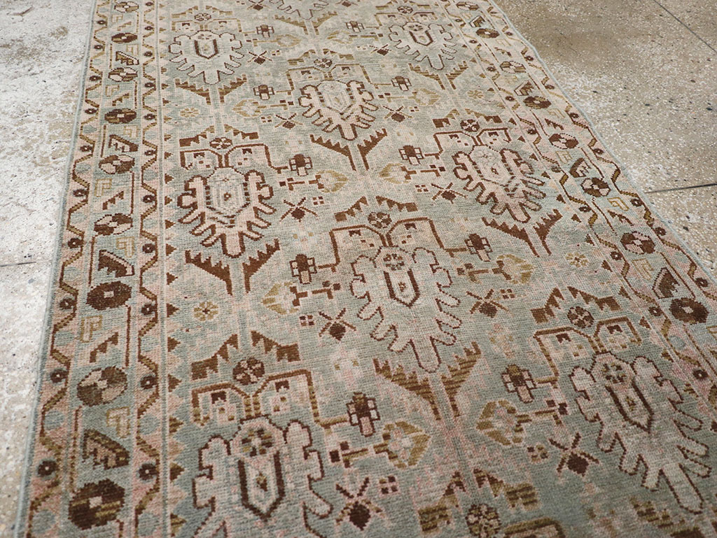 Vintage Persian Malayer Runner, No.32761 - Staging