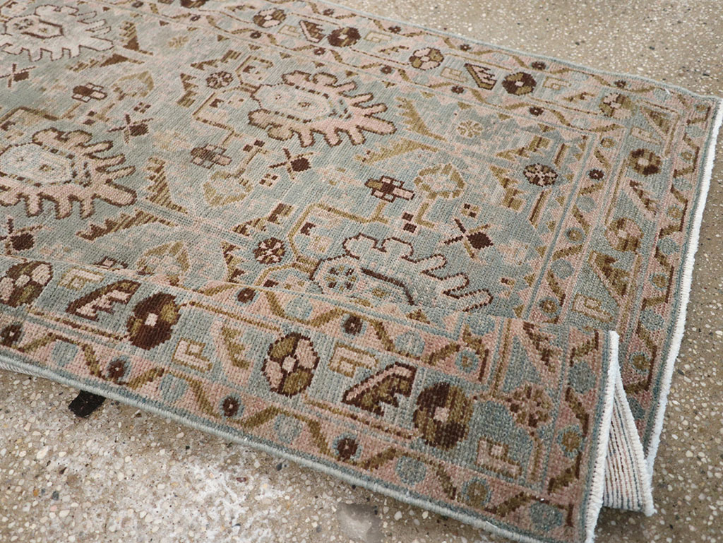 Vintage Persian Malayer Runner, No.32761 - Staging