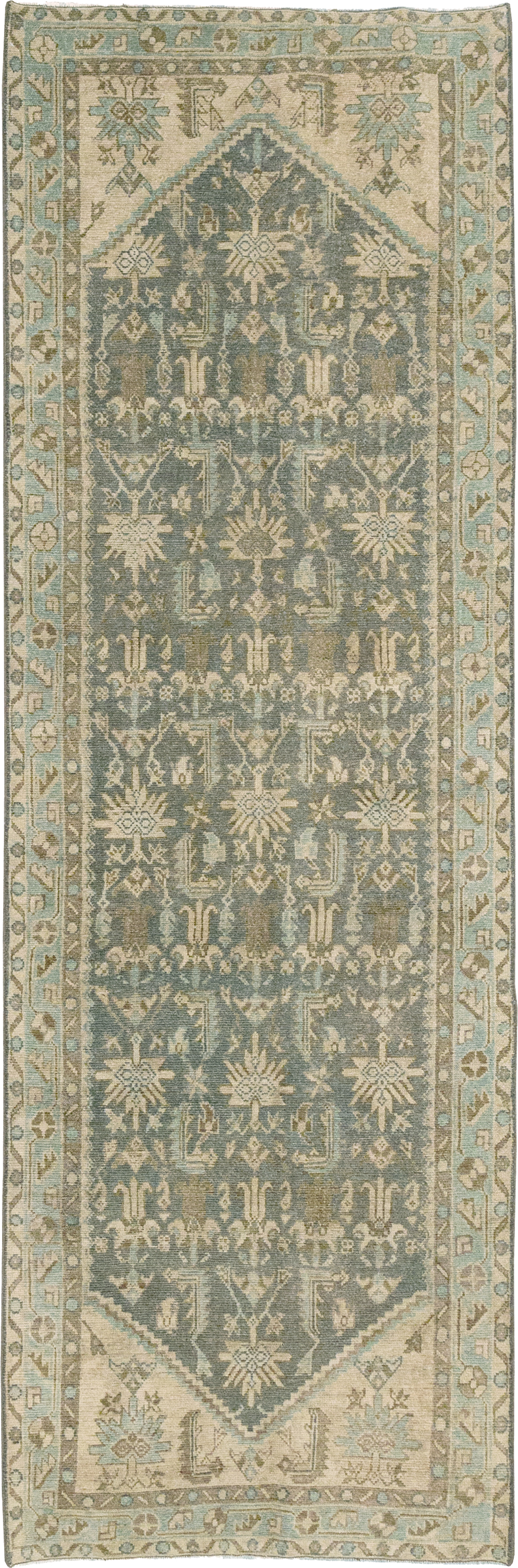 Vintage Persian Malayer Runner, No.32762 - Staging