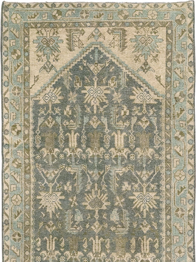 Vintage Persian Malayer Runner, No.32762 - Staging
