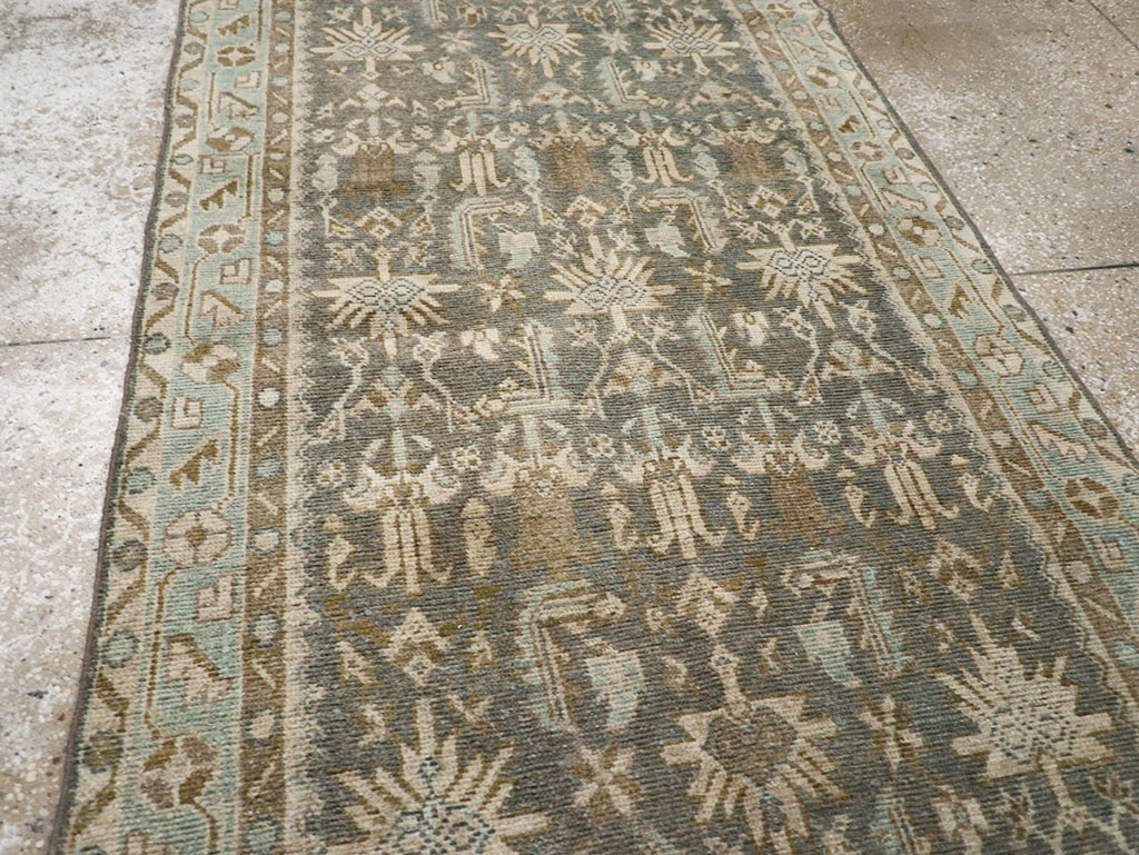 Vintage Persian Malayer Runner, No.32762 - Staging
