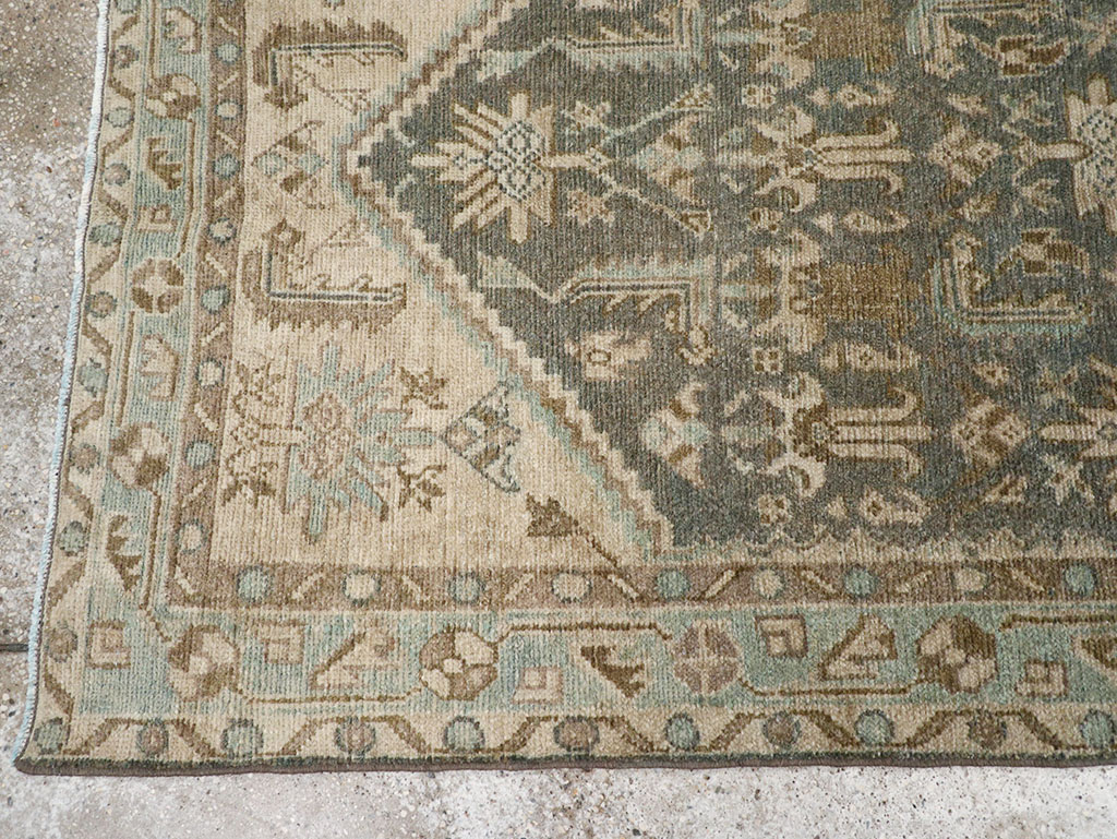 Vintage Persian Malayer Runner, No.32762 - Staging