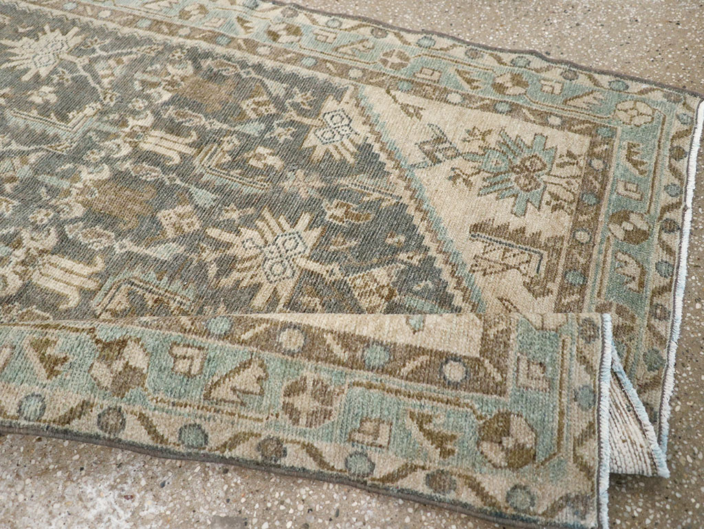 Vintage Persian Malayer Runner, No.32762 - Staging