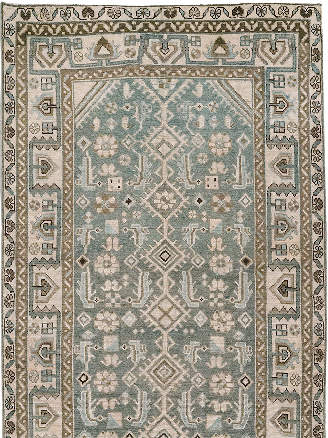 Vintage Persian Malayer Runner, No.32763 - Staging