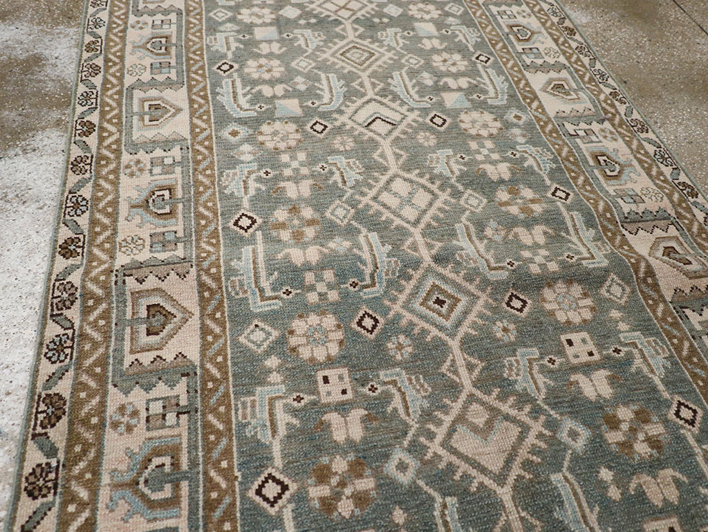 Vintage Persian Malayer Runner, No.32763 - Staging