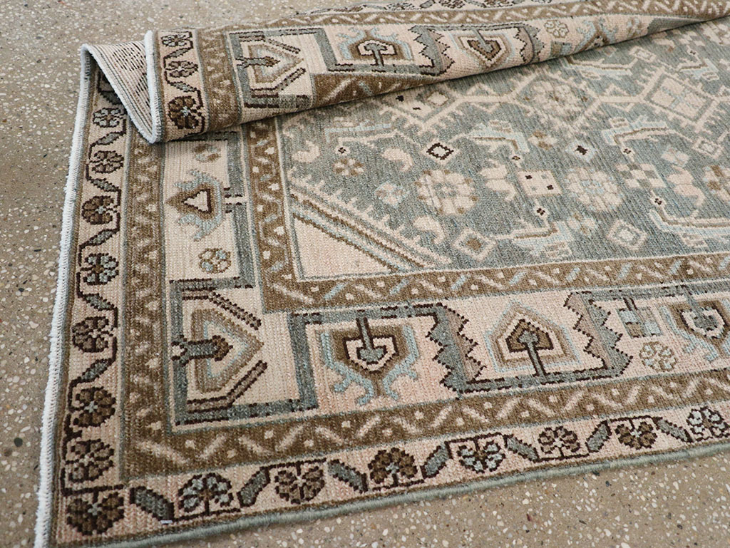 Vintage Persian Malayer Runner, No.32763 - Staging