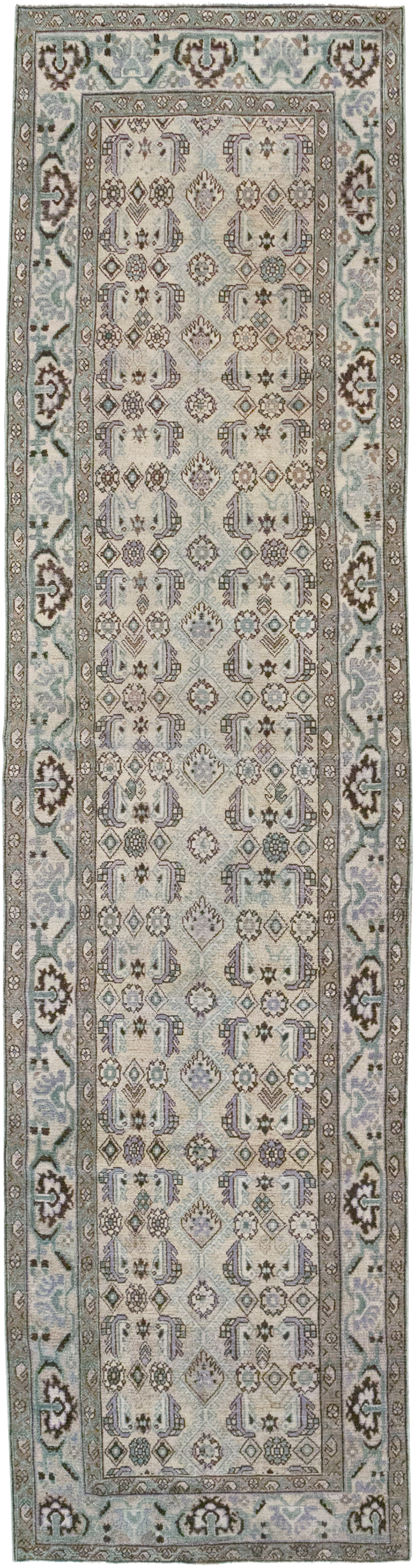 Vintage Persian Malayer Runner, No.32764 - Staging