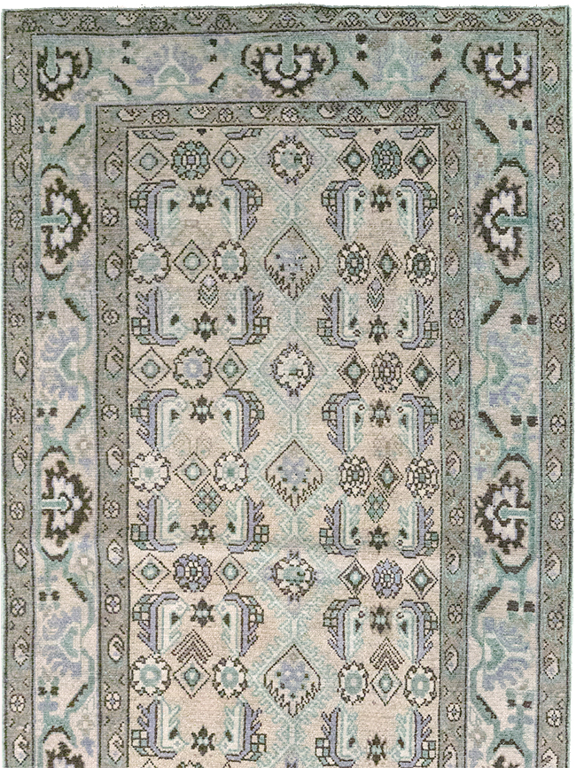 Vintage Persian Malayer Runner, No.32764 - Staging