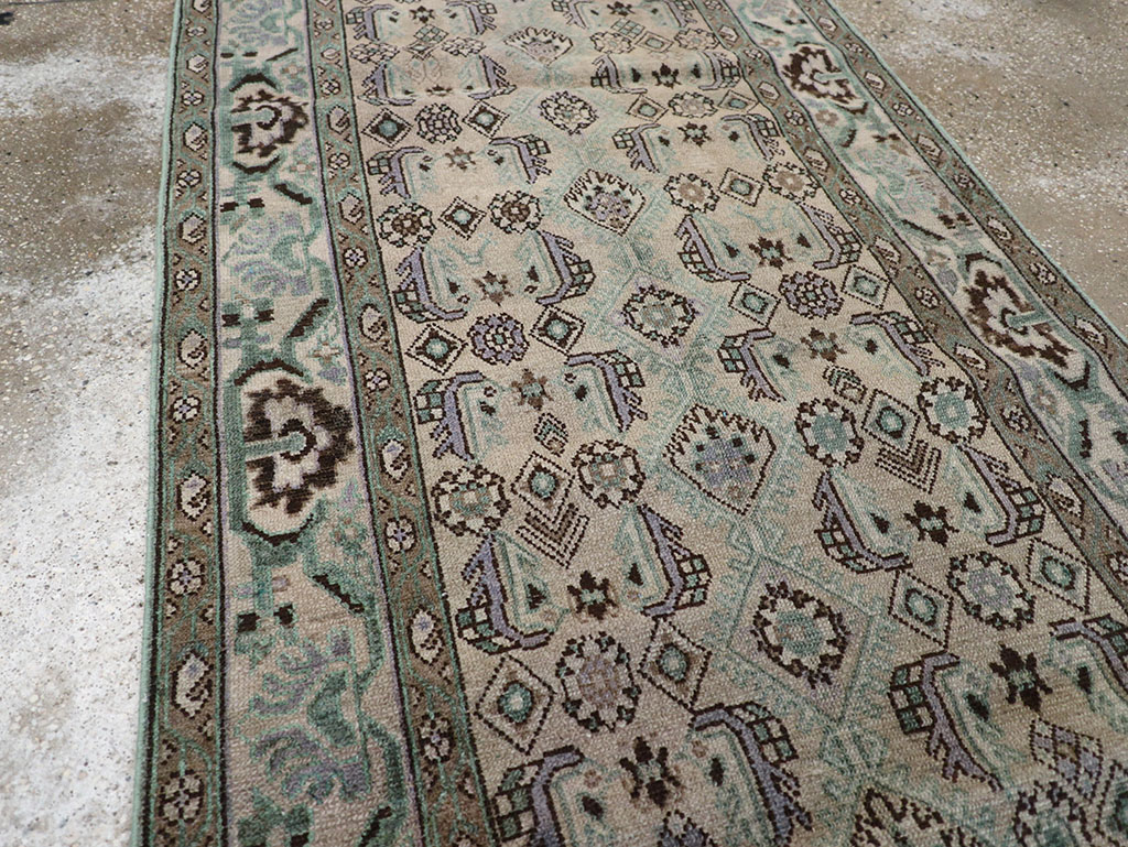 Vintage Persian Malayer Runner, No.32764 - Staging