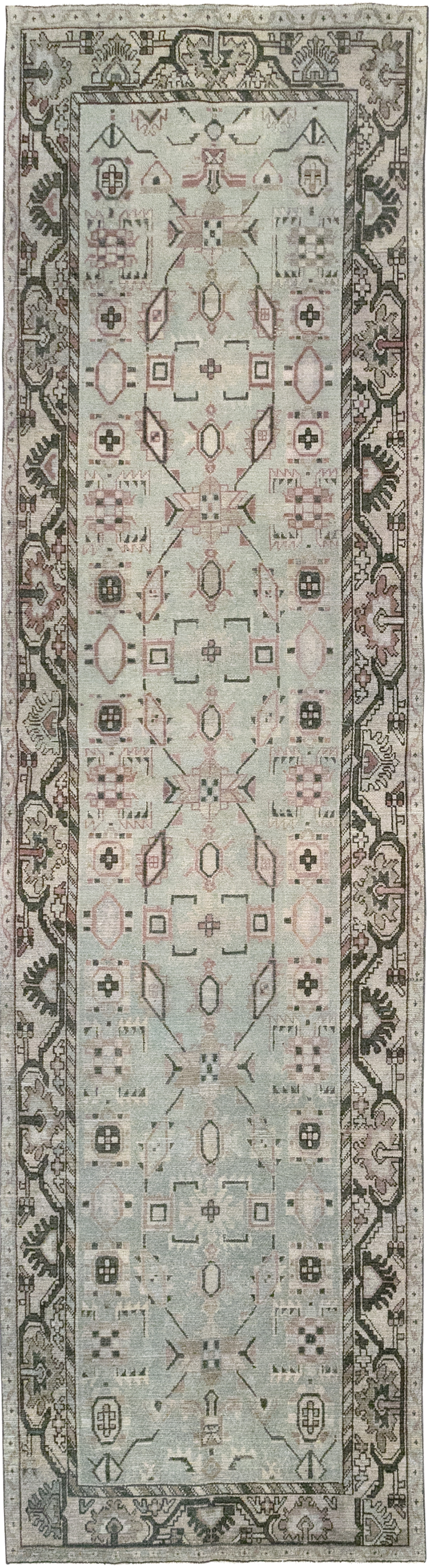 Vintage Persian Malayer Runner, No.32765 - Staging