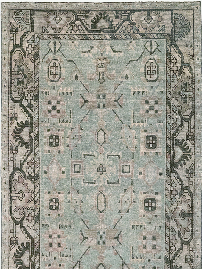 Vintage Persian Malayer Runner, No.32765 - Staging