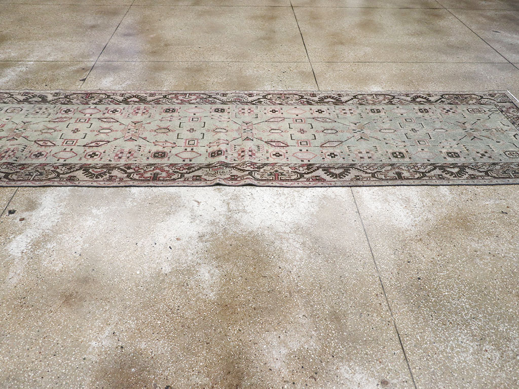 Vintage Persian Malayer Runner, No.32765 - Staging