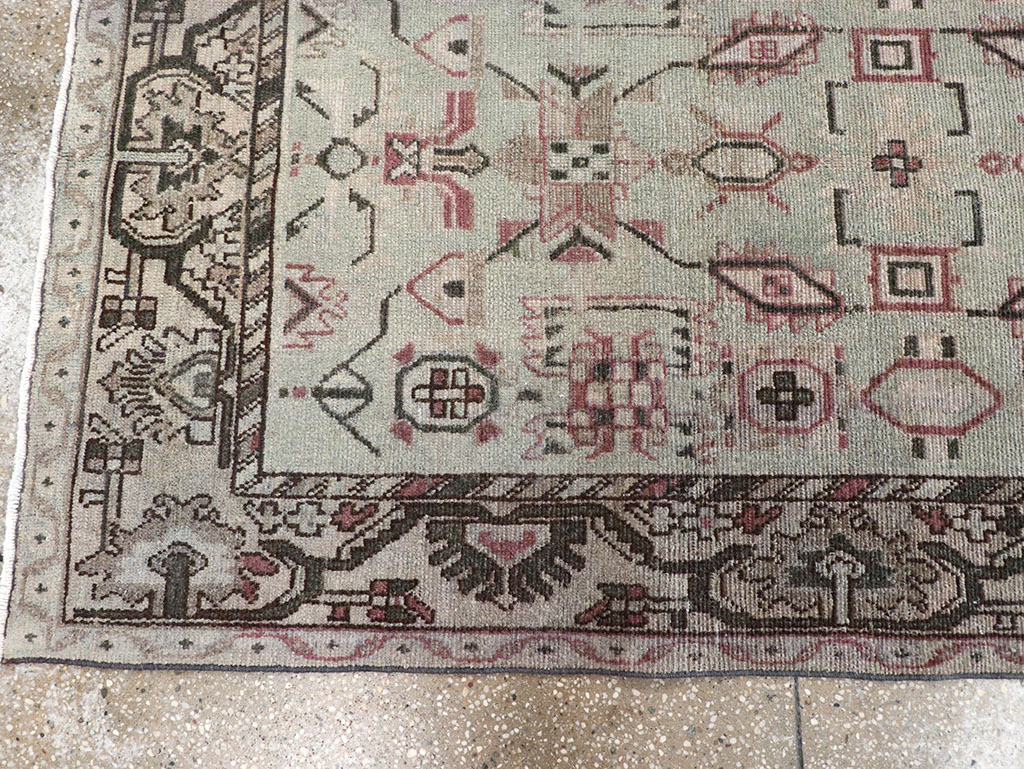 Vintage Persian Malayer Runner, No.32765 - Staging