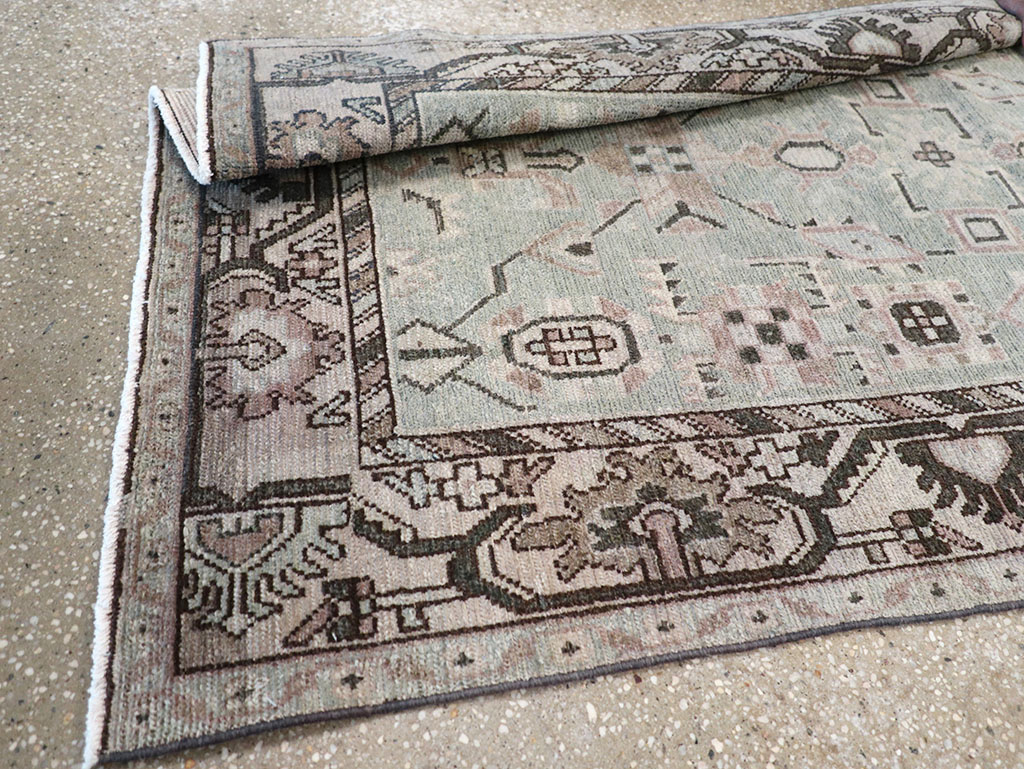 Vintage Persian Malayer Runner, No.32765 - Staging