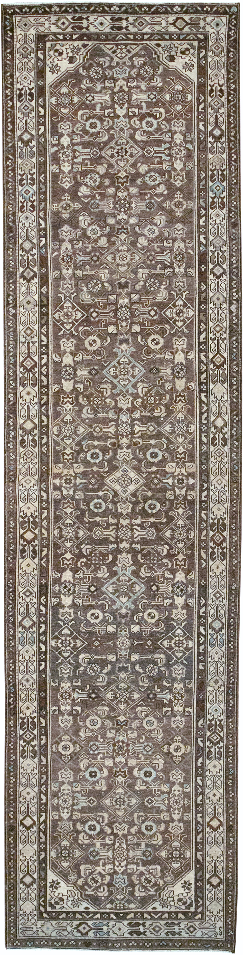 Vintage Persian Malayer Runner, No.32766 - Staging