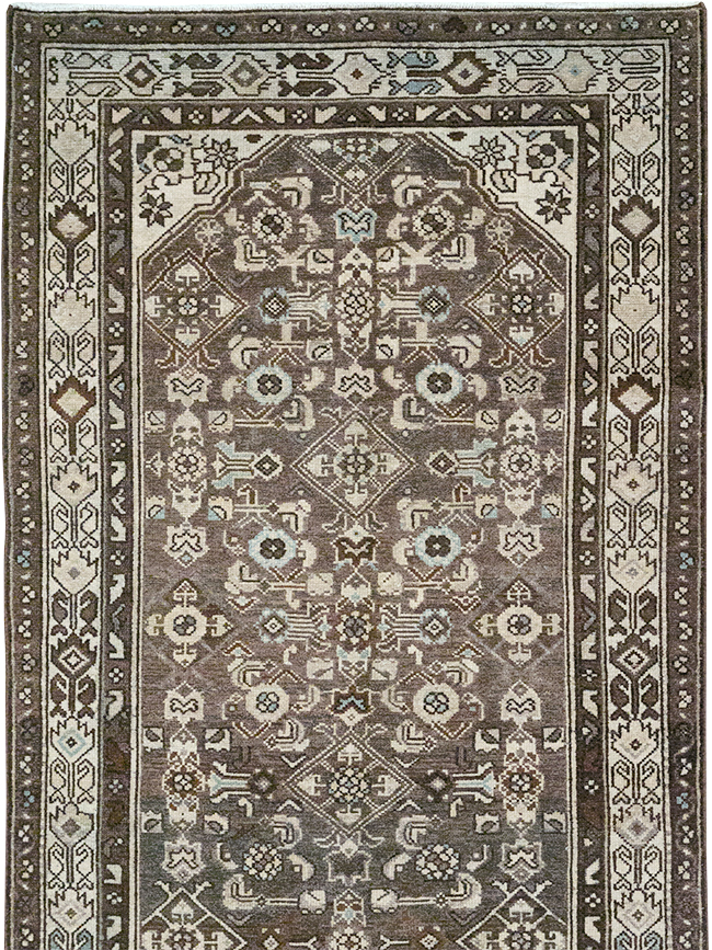 Vintage Persian Malayer Runner, No.32766 - Staging
