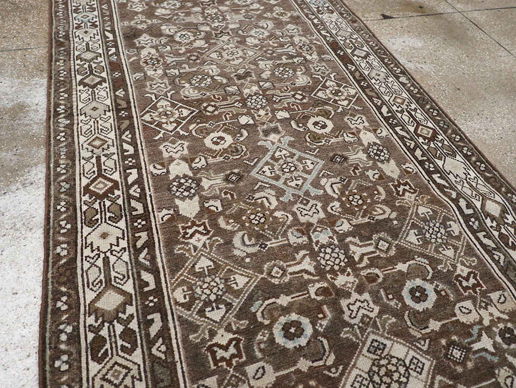 Vintage Persian Malayer Runner, No.32766 - Staging