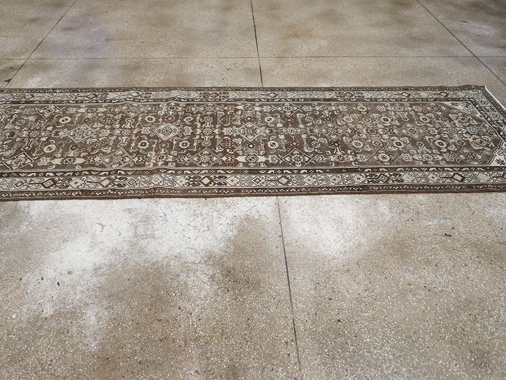 Vintage Persian Malayer Runner, No.32766 - Staging