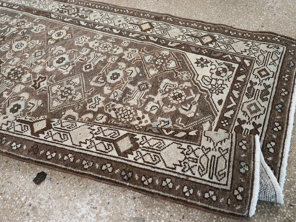 Vintage Persian Malayer Runner, No.32766 - Staging