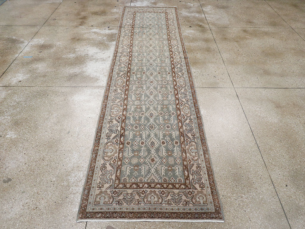 Vintage Persian Malayer Runner, No.32767 - Staging