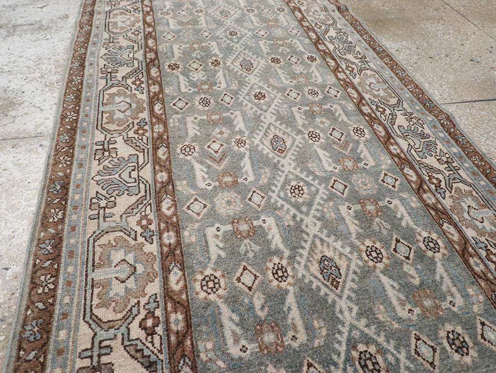 Vintage Persian Malayer Runner, No.32767 - Staging