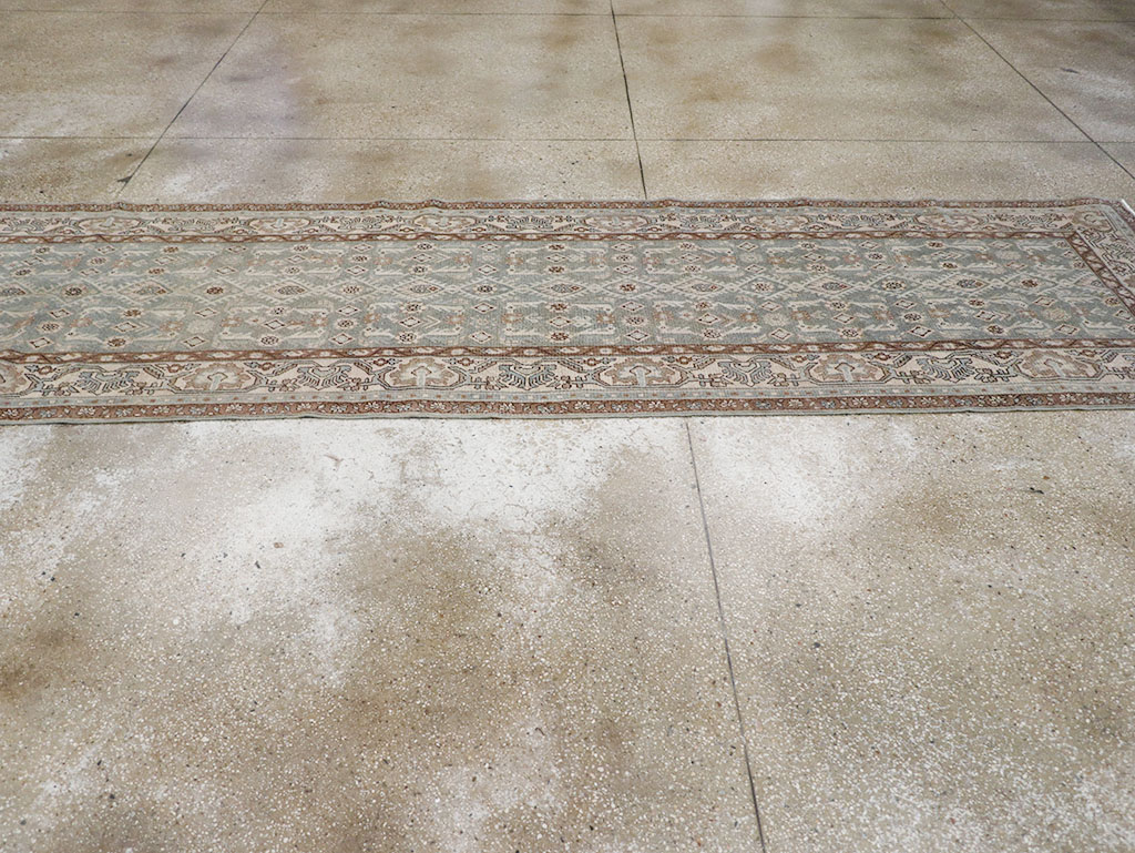 Vintage Persian Malayer Runner, No.32767 - Staging