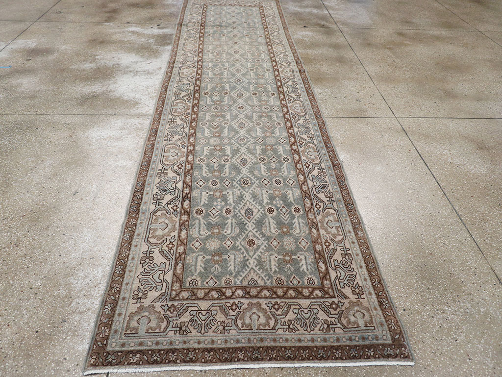 Vintage Persian Malayer Runner, No.32767 - Staging