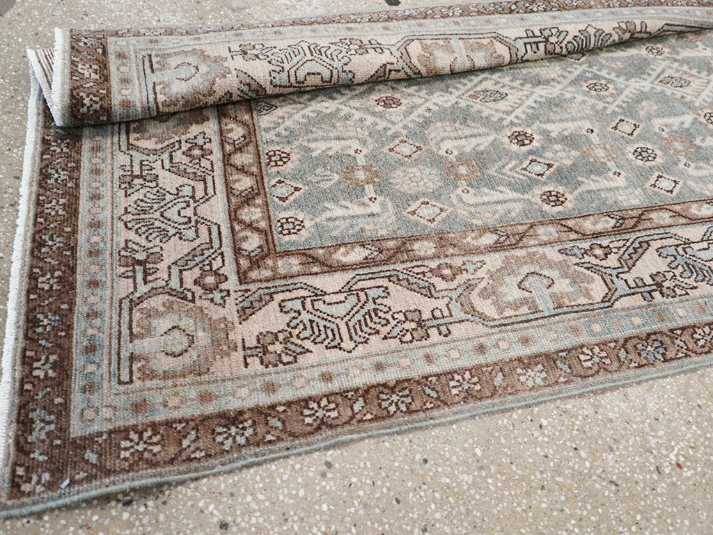 Vintage Persian Malayer Runner, No.32767 - Staging