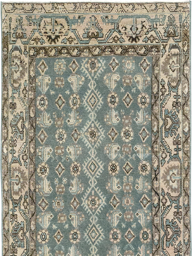 Vintage Persian Malayer Runner, No.32769 - Staging