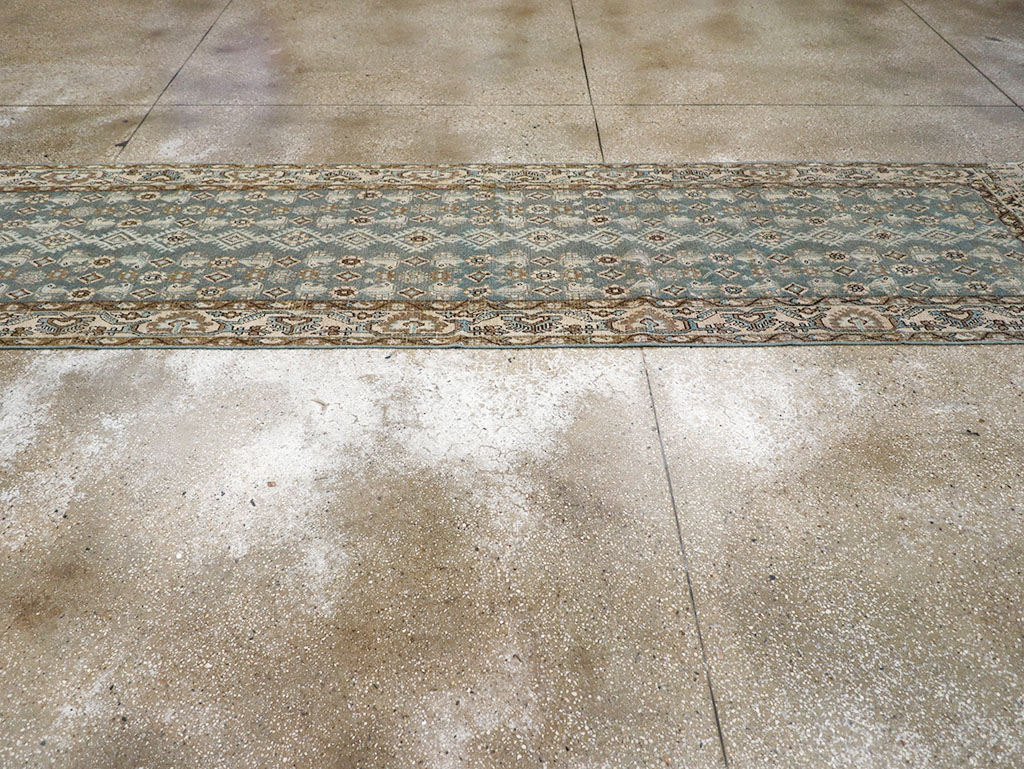 Vintage Persian Malayer Runner, No.32769 - Staging