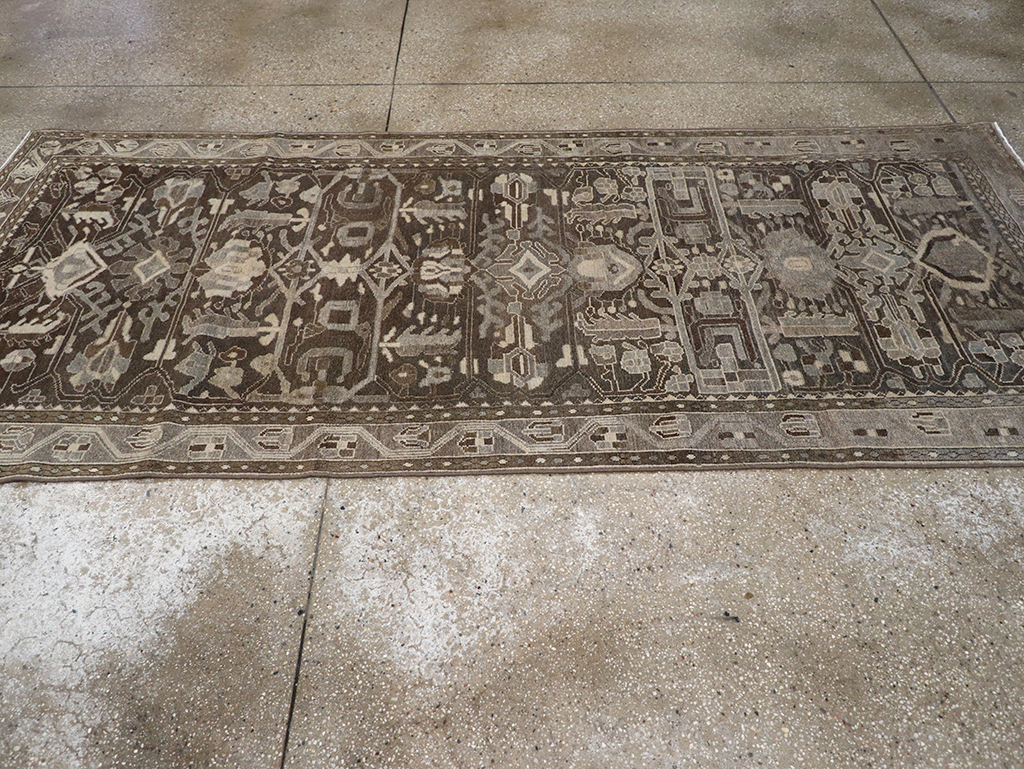 Vintage Persian Malayer Gallery Rug, No.32770 - Staging