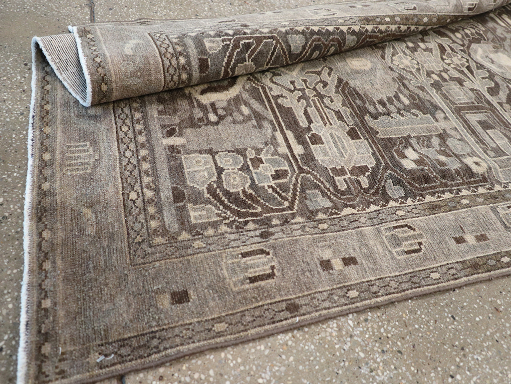 Vintage Persian Malayer Gallery Rug, No.32770 - Staging