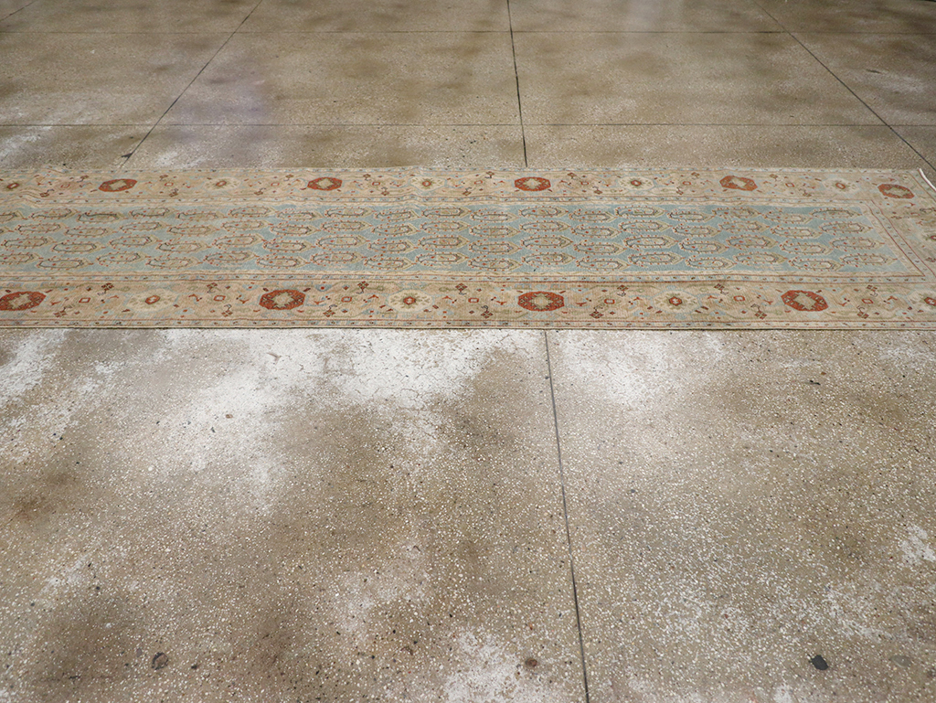 Vintage Persian Malayer Long Runner, No.32771 - Staging