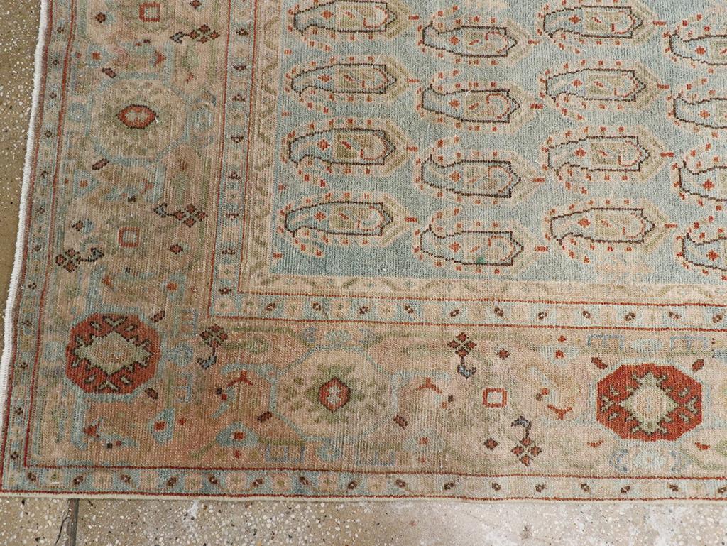 Vintage Persian Malayer Long Runner, No.32771 - Staging