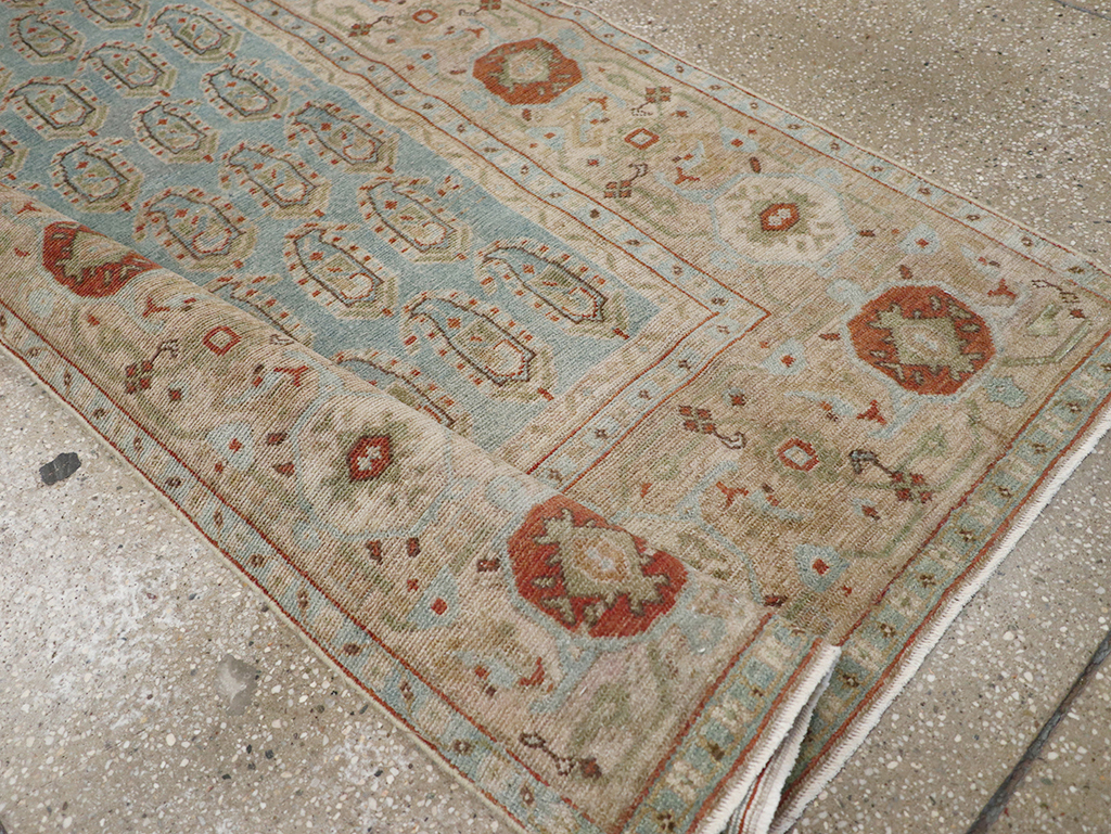 Vintage Persian Malayer Long Runner, No.32771 - Staging