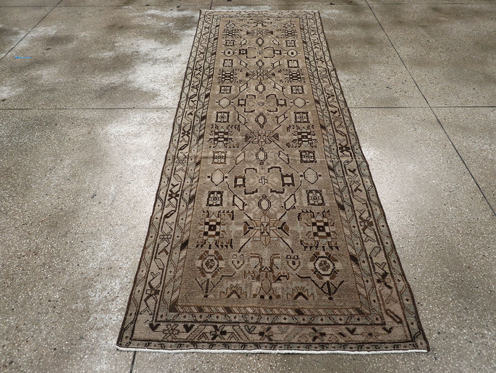 Antique Persian Malayer Runner, No.32775 - Staging