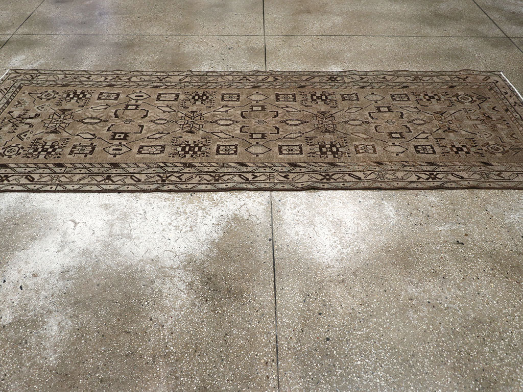 Antique Persian Malayer Runner, No.32775 - Staging